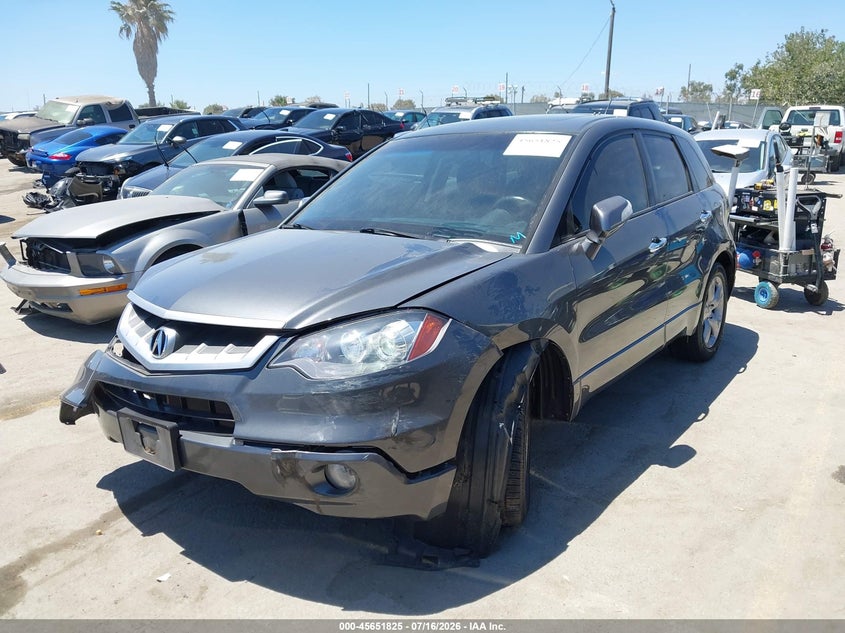 2008 Acura Rdx VIN 5J8TB18518A001050 IAAI salvage auction — FRONT END, Salvage (California), sold $475 on 2026-07-31 (photo 2)
