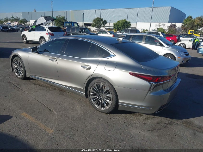2018 Lexus Ls VIN JTHB51FF4J5005250 IAAI salvage auction — NORMAL WEAR, Clear - Dealer Only (California), sold $11,300 on 2026-07-29 (photo 3)