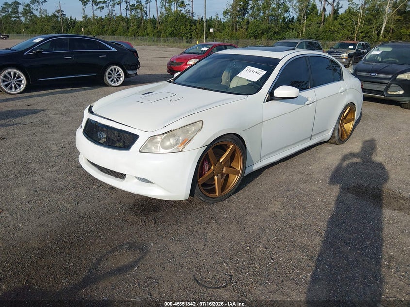 2010 Infiniti G37 VIN JN1CV6AP5AM203623 IAAI salvage auction — NORMAL WEAR, Clear (Florida), sold $25 on 2026-07-28 (photo 2)