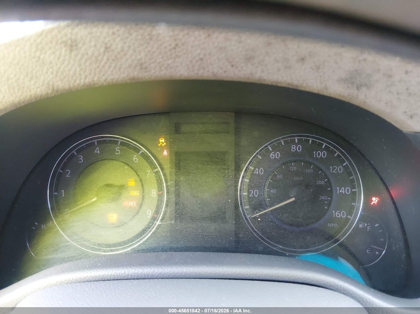 2010 Infiniti G37 VIN JN1CV6AP5AM203623 IAAI salvage auction — NORMAL WEAR, Clear (Florida), sold $25 on 2026-07-28 (photo 7)