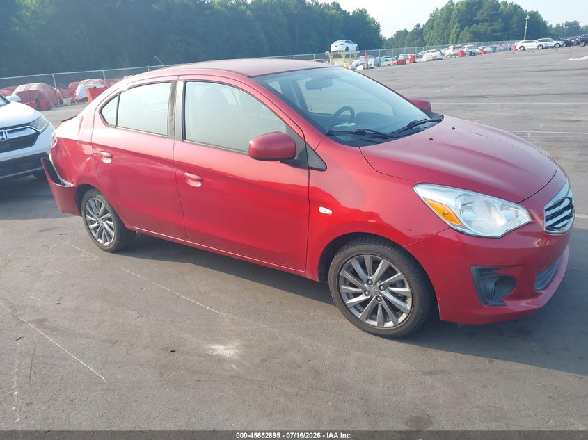 2018 Mitsubishi Mirage VIN ML32F3FJXJHF11409 IAAI salvage auction — NORMAL WEAR, Clear (North Carolina), sold $25 on 2026-07-22 (photo 1)