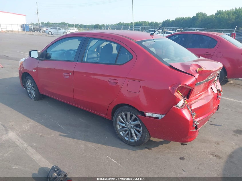 2018 Mitsubishi Mirage VIN ML32F3FJXJHF11409 IAAI salvage auction — NORMAL WEAR, Clear (North Carolina), sold $25 on 2026-07-22 (photo 3)