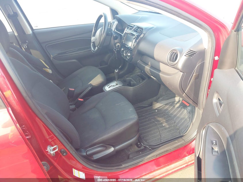 2018 Mitsubishi Mirage VIN ML32F3FJXJHF11409 IAAI salvage auction — NORMAL WEAR, Clear (North Carolina), sold $25 on 2026-07-22 (photo 5)
