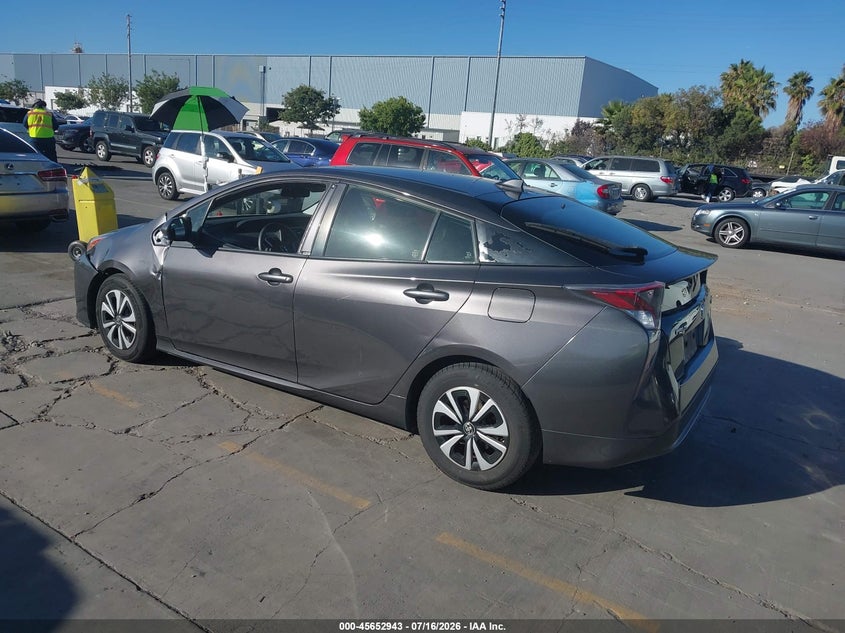 2016 Toyota Prius VIN JTDKBRFU7G3508184 IAAI salvage auction — NORMAL WEAR, Clear - Dealer Only (California), sold $2,050 on 2026-07-29 (photo 3)