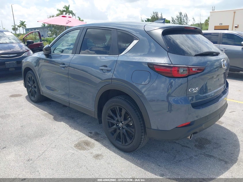 2025 Mazda Cx-5 VIN JM3KFBCM9S0696501 IAAI salvage auction — SIDE, Clear, sold $9,700 on 2026-07-30 (photo 3)