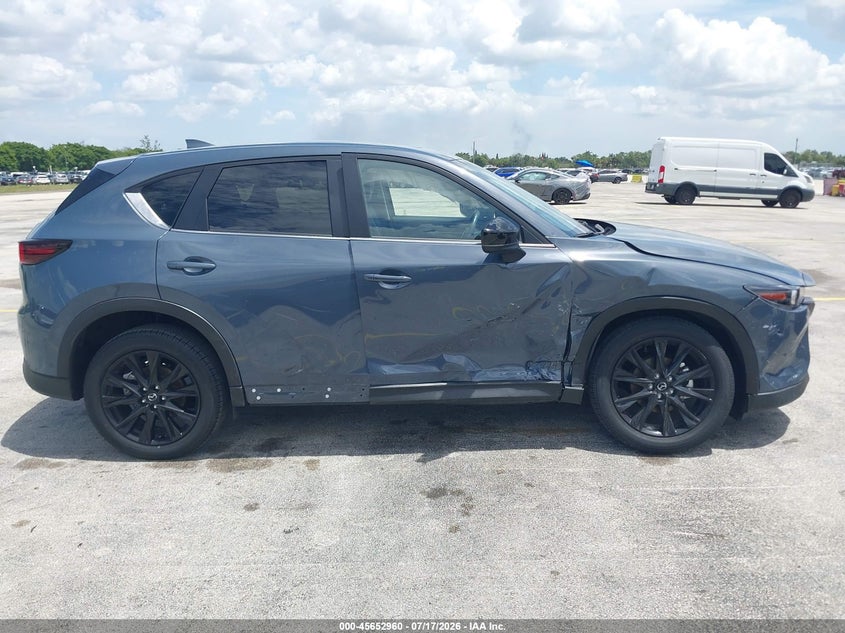 2025 Mazda Cx-5 VIN JM3KFBCM9S0696501 IAAI salvage auction — SIDE, Clear, sold $9,700 on 2026-07-30 (photo 6)
