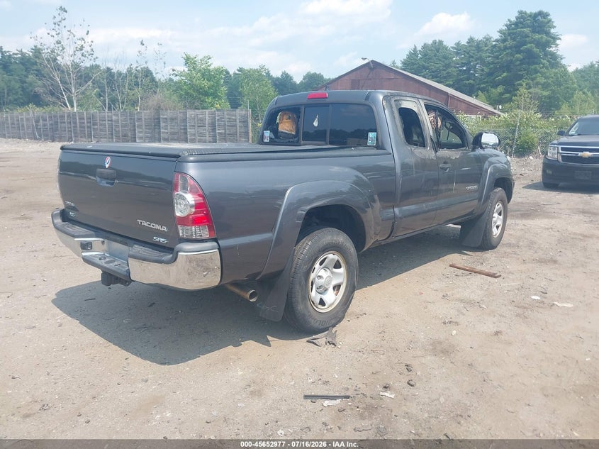 2015 Toyota Tacoma VIN 5TFUU4EN2FX120495 IAAI salvage auction — INTERIOR BURN, Clear (Massachusetts), sold $2,600 on 2026-07-31 (photo 4)