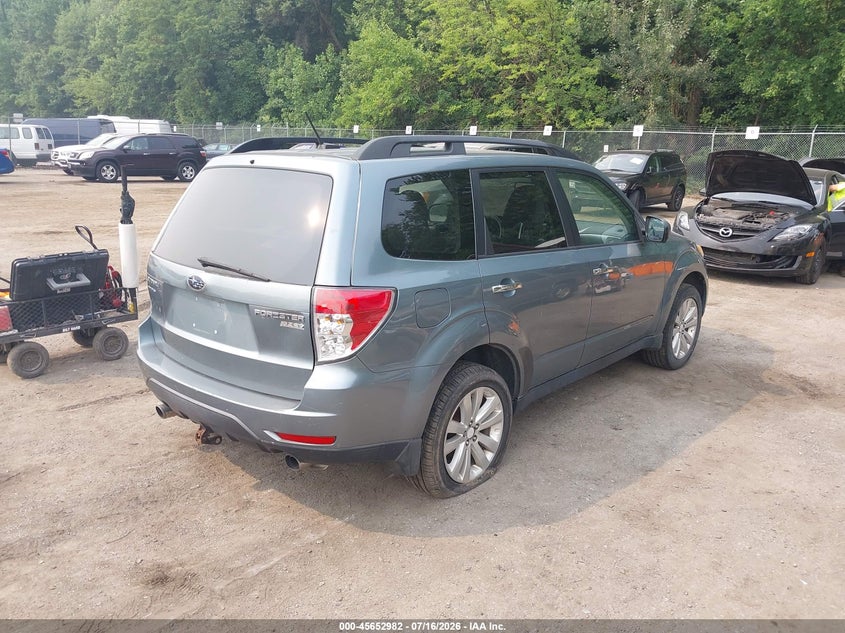 2011 Subaru Forester VIN JF2SHAECXBH745838 IAAI salvage auction — NORMAL WEAR, Clear (Maryland), sold $525 on 2026-07-28 (photo 4)