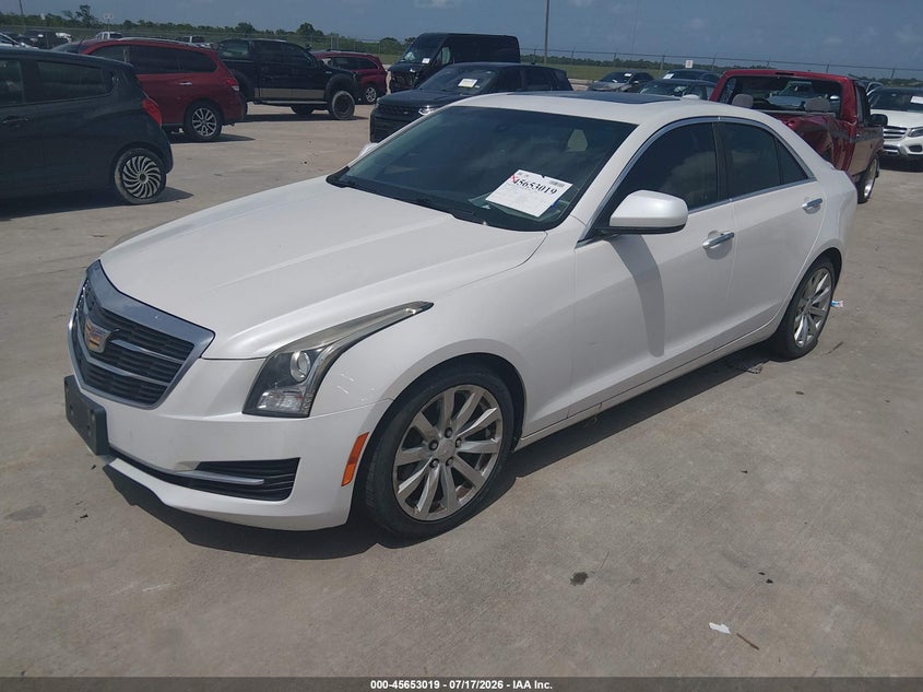 2017 Cadillac Ats VIN 1G6AA5RX9H0177238 IAAI salvage auction — WATER/FLOOD, Salvage Title, sold $3,050 on 2026-07-31 (photo 2)