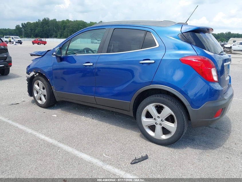 2015 Buick Encore VIN KL4CJASB5FB090686 IAAI salvage auction — FRONT END, Salvage Title, sold $450 on 2026-09-11 (photo 3)