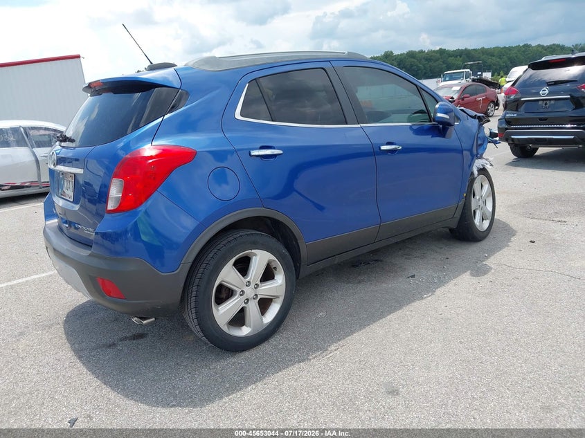 2015 Buick Encore VIN KL4CJASB5FB090686 IAAI salvage auction — FRONT END, Salvage Title, sold $450 on 2026-09-11 (photo 4)