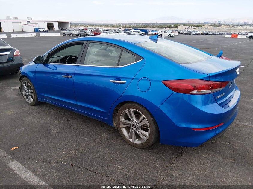 2017 Hyundai Elantra VIN KMHD84LF4HU209565 IAAI salvage auction — FRONT END, Salvage (Nevada), sold $2,700 on 2026-07-31 (photo 3)