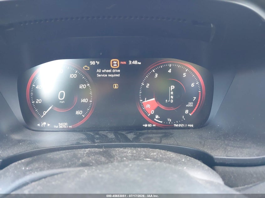 2018 Volvo V90 cross country VIN YV4102NK7J1022466 IAAI salvage auction — SIDE, Wait Title, sold $6,400 on 2026-08-08 (photo 7)
