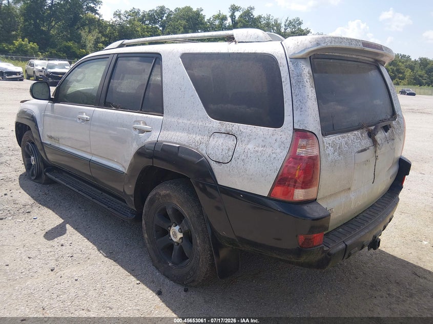 2003 Toyota 4runner VIN JTEBU14RX38003386 IAAI salvage auction — NORMAL WEAR, Clear (Louisiana), sold $825 on 2026-07-28 (photo 3)