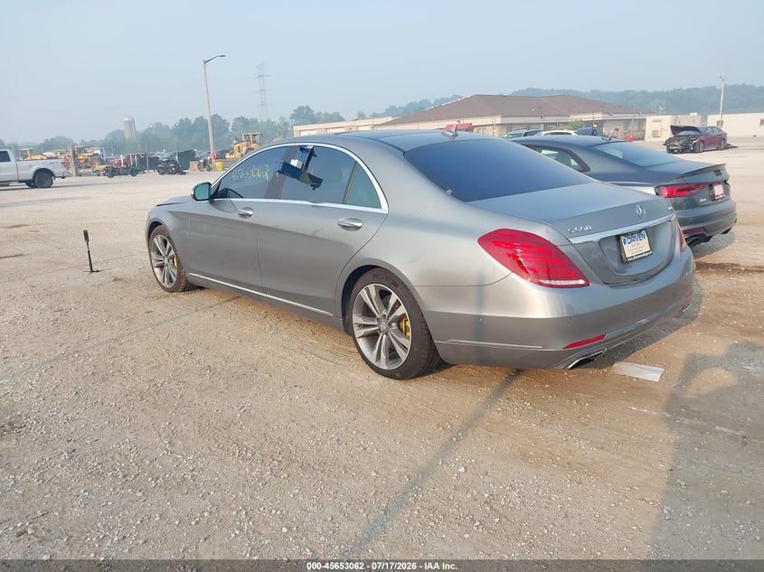 2015 Mercedes-benz S-klasse VIN WDDUG8FB8FA116141 IAAI salvage auction — FRONT END, Clear (Illinois), sold $3,450 on 2026-07-28 (photo 3)