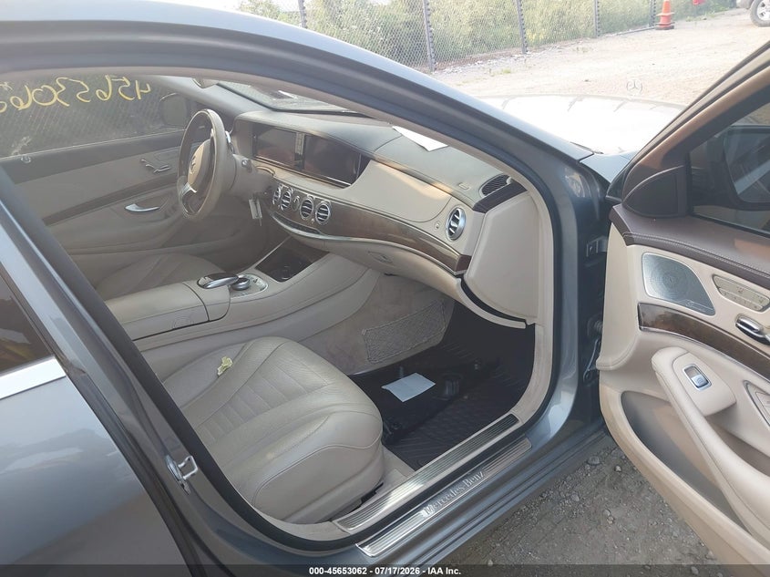 2015 Mercedes-benz S-klasse VIN WDDUG8FB8FA116141 IAAI salvage auction — FRONT END, Clear (Illinois), sold $3,450 on 2026-07-28 (photo 5)