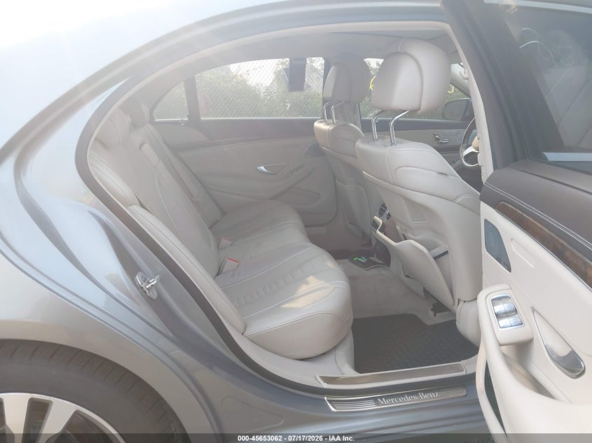 2015 Mercedes-benz S-klasse VIN WDDUG8FB8FA116141 IAAI salvage auction — FRONT END, Clear (Illinois), sold $3,450 on 2026-07-28 (photo 8)