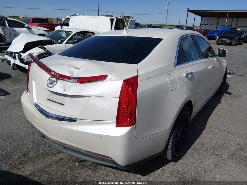 2013 Cadillac Ats VIN 1G6AB5RA0D0120266 IAAI salvage auction — FRONT & REAR, Salvage Title, sold $650 on 2026-09-02 (photo 4)