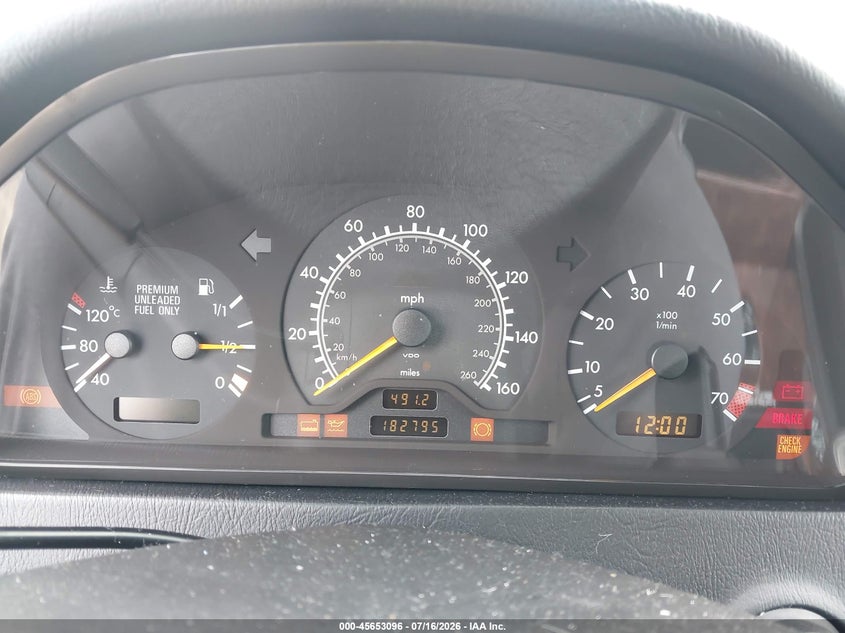 1997 Mercedes-benz C class VIN WDBHA28E2VF503883 IAAI salvage auction — NORMAL WEAR, Clear (Washington), sold $25 on 2026-07-29 (photo 7)