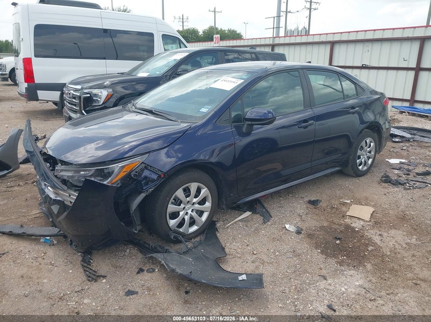 2026 Toyota Corolla VIN 5YFB4MDE7TP429480 IAAI salvage auction — FRONT END, Salvage Title, sold $11,100 on 2026-07-22 (photo 2)