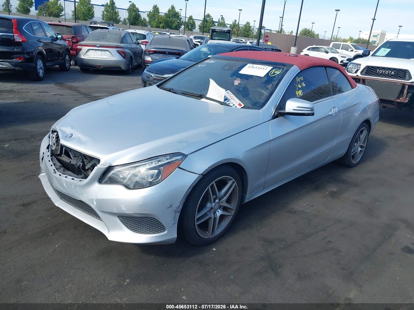 2014 Mercedes-benz E-klasse VIN WDDKK5KF9EF277306 IAAI salvage auction — FRONT END, Salvage Title, sold $1,700 on 2026-08-07 (photo 2)