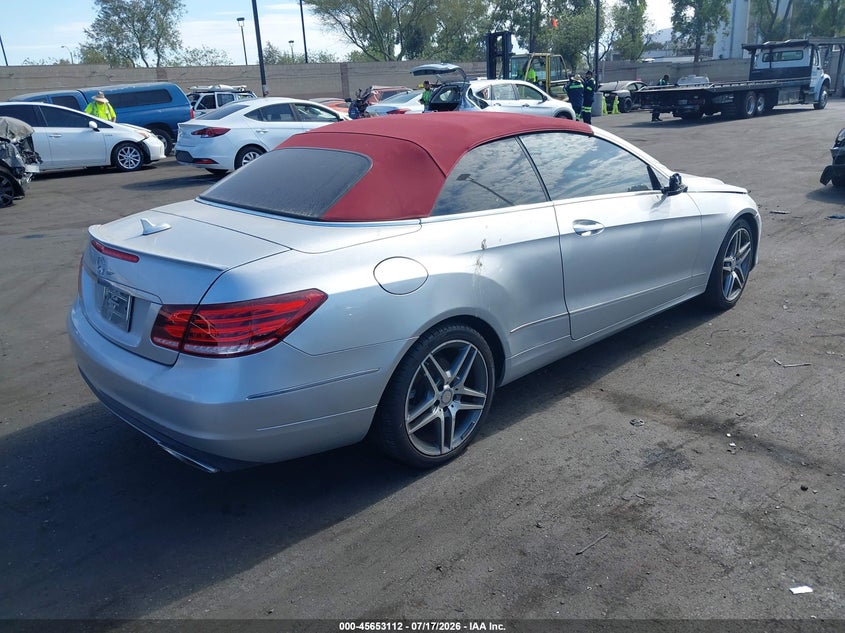 2014 Mercedes-benz E-klasse VIN WDDKK5KF9EF277306 IAAI salvage auction — FRONT END, Salvage Title, sold $1,700 on 2026-08-07 (photo 4)