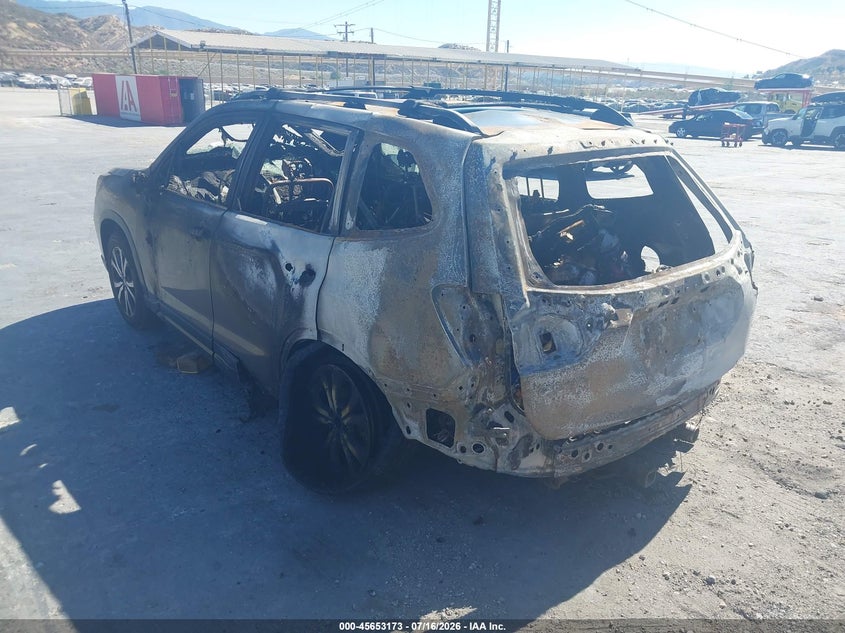 2021 Subaru Forester VIN JF2SKASC7MH406379 IAAI salvage auction — INTERIOR BURN, Non-Repairable (California), sold $925 on 2026-08-28 (photo 3)