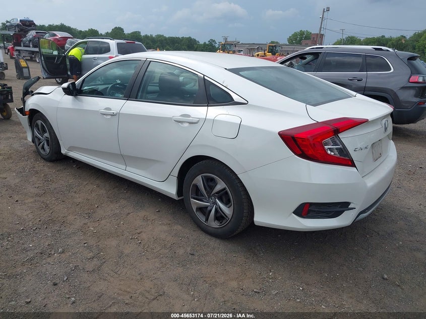 2019 Honda Civic VIN 2HGFC2F66KH512497 IAAI salvage auction — FRONT END, Wait Title, sold $2,100 on 2026-09-05 (photo 3)