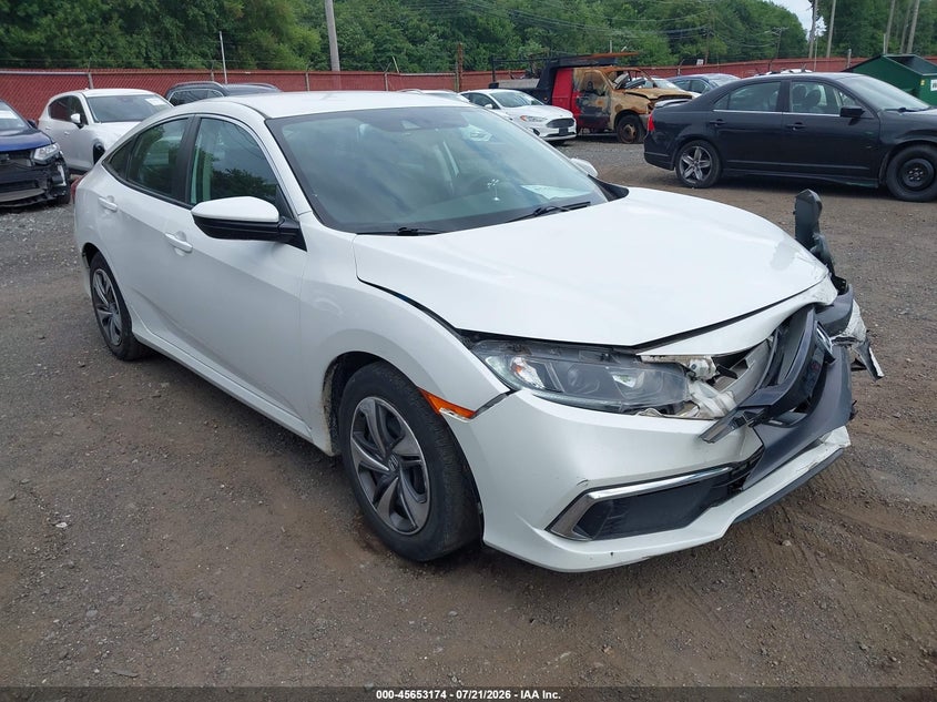 2019 Honda Civic VIN 2HGFC2F66KH512497 IAAI salvage auction — FRONT END, Wait Title, sold $2,100 on 2026-09-05 (photo 6)