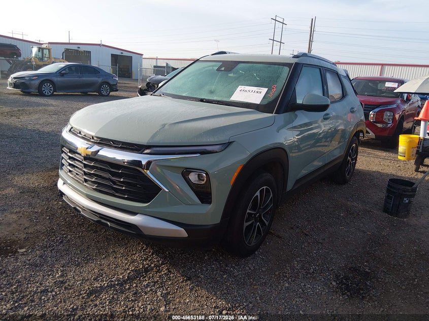 2025 Chevrolet Trailblazer VIN KL79MPSL0SB147323 IAAI salvage auction — REAR END, Salvage Title, sold $7,700 on 2026-09-02 (photo 2)
