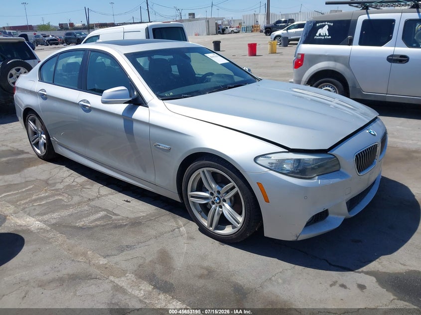 2013 BMW 5er VIN WBAFR7C59DC817288 IAAI salvage auction — NORMAL WEAR, Clear - Dealer Only (California), sold $1,550 on 2026-07-29 (photo 1)