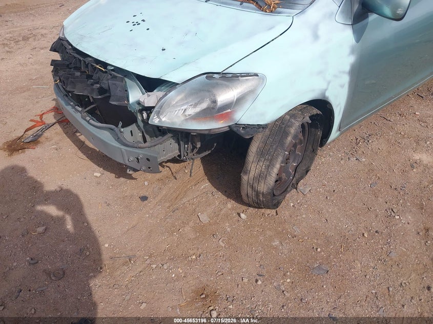 2008 Toyota Yaris VIN JTDBT923884038012 IAAI salvage auction — NORMAL WEAR, Clear-Dealer Only (Arizona), sold $25 on 2026-07-30 (photo 6)