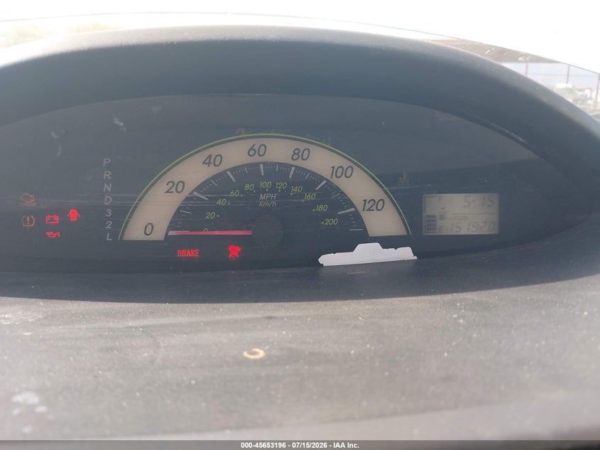 2008 Toyota Yaris VIN JTDBT923884038012 IAAI salvage auction — NORMAL WEAR, Clear-Dealer Only (Arizona), sold $25 on 2026-07-30 (photo 7)