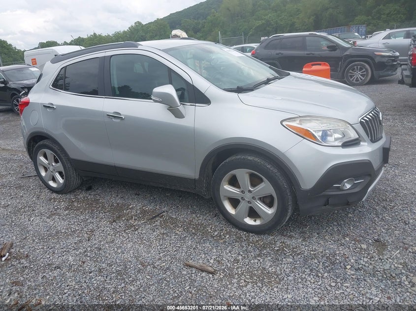 2015 Buick Encore VIN KL4CJFSB9FB131348 IAAI salvage auction — LEFT REAR, Salvage Title, sold $1,100 on 2026-08-26 (photo 1)