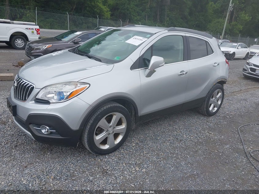 2015 Buick Encore VIN KL4CJFSB9FB131348 IAAI salvage auction — LEFT REAR, Salvage Title, sold $1,100 on 2026-08-26 (photo 2)