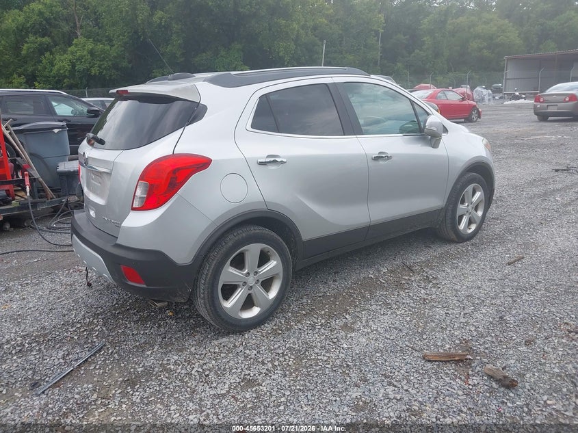 2015 Buick Encore VIN KL4CJFSB9FB131348 IAAI salvage auction — LEFT REAR, Salvage Title, sold $1,100 on 2026-08-26 (photo 4)