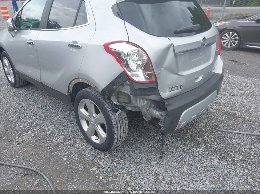 2015 Buick Encore VIN KL4CJFSB9FB131348 IAAI salvage auction — LEFT REAR, Salvage Title, sold $1,100 on 2026-08-26 (photo 6)