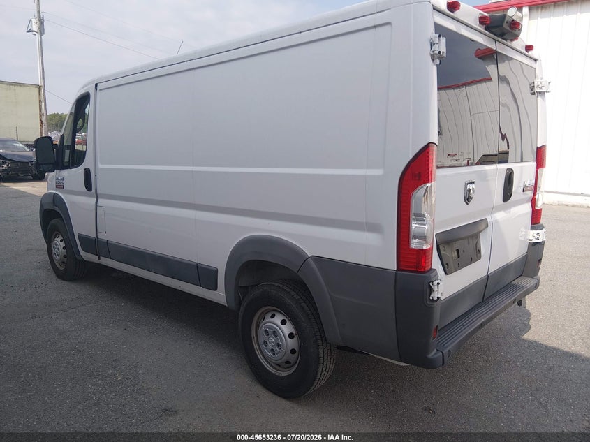 2018 Ram Promaster 1500 VIN 3C6TRVAG3JE143200 IAAI salvage auction — NORMAL WEAR, SF97 (Maryland), sold $10,100 on 2026-09-08 (photo 3)