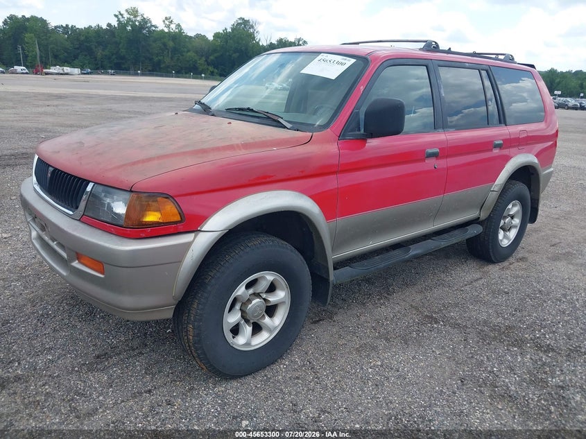 1998 Mitsubishi Montero VIN JA4LS31PXWP031044 IAAI salvage auction — NORMAL WEAR, Clear (Alabama), sold $125 on 2026-07-29 (photo 2)