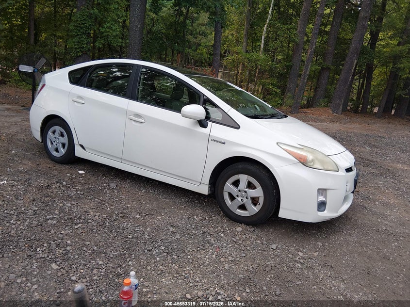 2010 Toyota Prius VIN JTDKN3DU1A0128676 IAAI salvage auction — LEFT SIDE, Clear (Virginia), sold $1,050 on 2026-07-21 (photo 1)