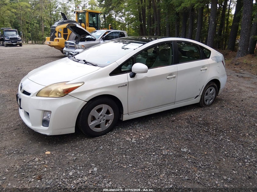 2010 Toyota Prius VIN JTDKN3DU1A0128676 IAAI salvage auction — LEFT SIDE, Clear (Virginia), sold $1,050 on 2026-07-21 (photo 2)