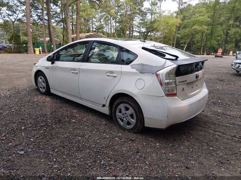 2010 Toyota Prius VIN JTDKN3DU1A0128676 IAAI salvage auction — LEFT SIDE, Clear (Virginia), sold $1,050 on 2026-07-21 (photo 3)