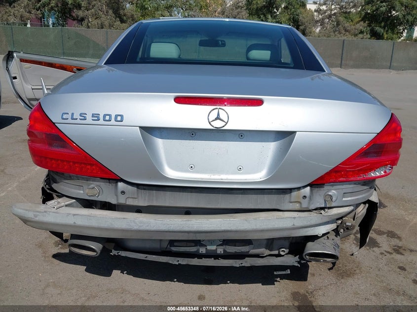 2003 Mercedes-benz Sl-class VIN WDBSK75F03F020063 IAAI salvage auction — REAR END, Salvage (California), sold $1,600 on 2026-08-10 (photo 6)