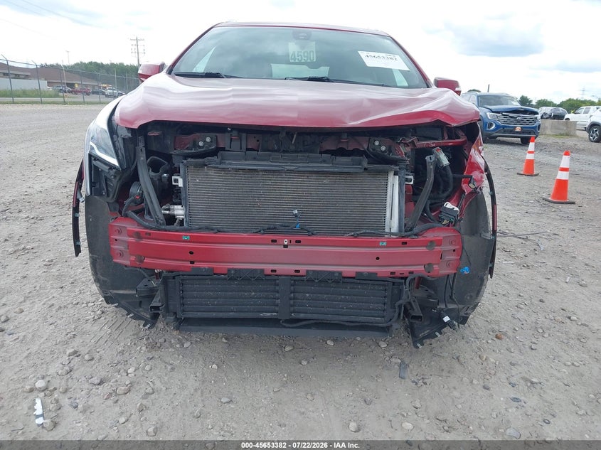 2022 Cadillac Xt5 VIN 1GYKNBR42NZ111187 IAAI salvage auction — FRONT END, Salvage (Wisconsin), sold $2,350 on 2026-07-25 (photo 6)