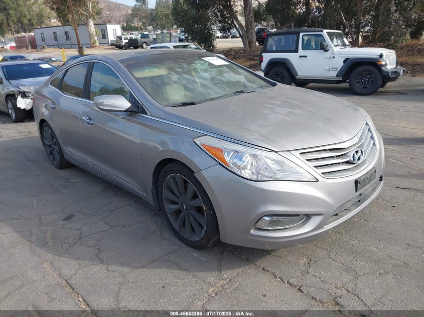 2013 Hyundai Azera VIN KMHFH4JGXDA230761 IAAI salvage auction — NORMAL WEAR, Clear - Dealer Only (California), sold $100 on 2026-07-28 (photo 1)