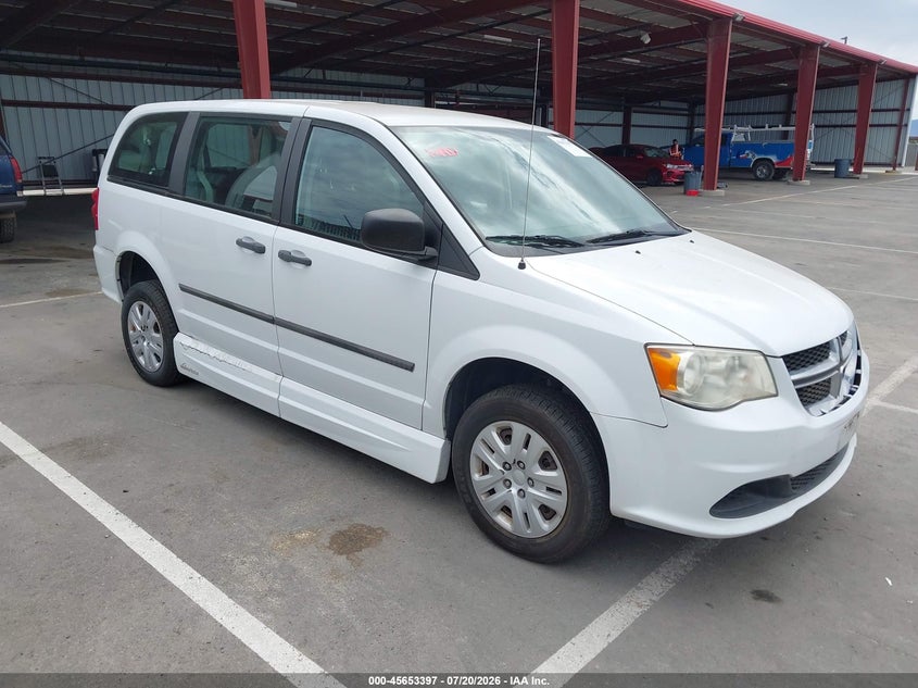 2013 Dodge Caravan VIN 2C4RDGBG7DR814088 — IAAI salvage auction photo