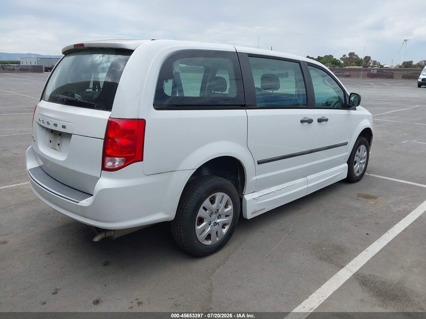 2013 Dodge Caravan VIN 2C4RDGBG7DR814088 IAAI salvage auction — NORMAL WEAR, Wait Title, sold $15,000 on 2026-08-25 (photo 4)