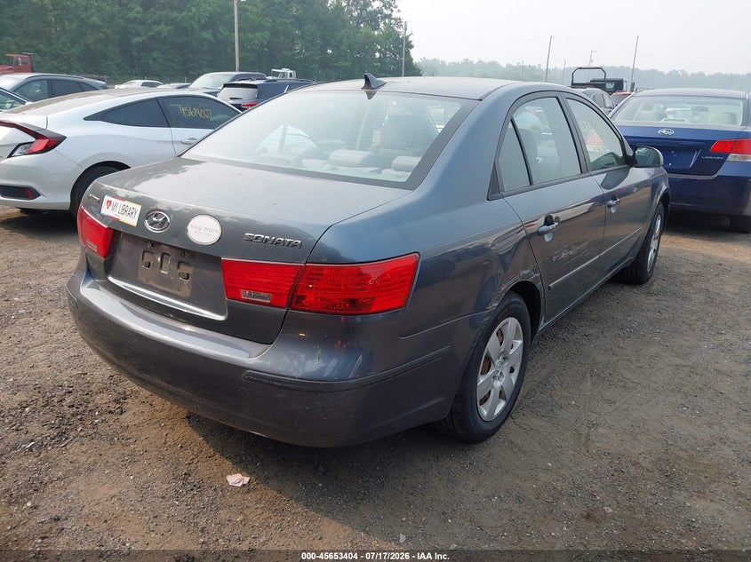 2009 Hyundai Sonata VIN 5NPET46C69H569943 IAAI salvage auction — NORMAL WEAR, Clear (Virginia), sold $25 on 2026-07-29 (photo 4)