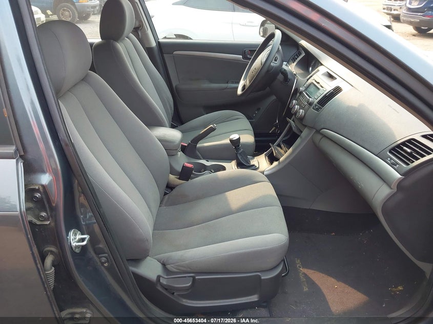 2009 Hyundai Sonata VIN 5NPET46C69H569943 IAAI salvage auction — NORMAL WEAR, Clear (Virginia), sold $25 on 2026-07-29 (photo 5)
