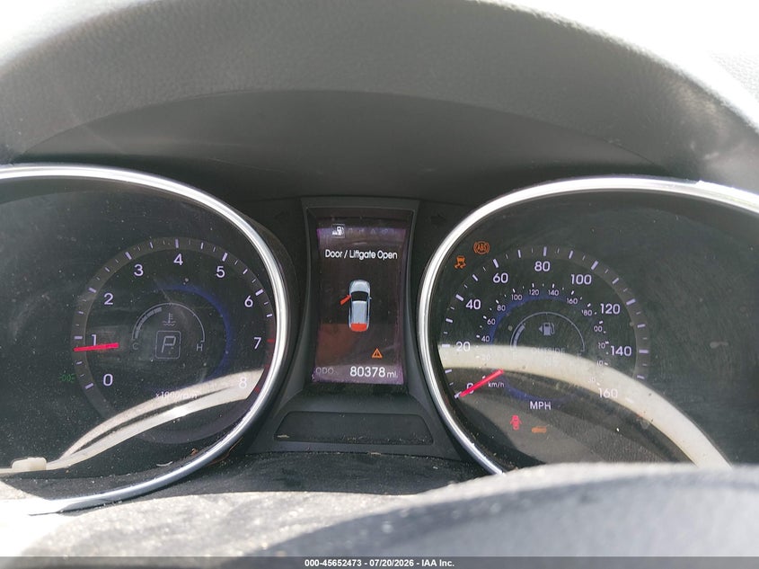 2016 Hyundai Santa fe VIN 5XYZWDLA8GG316056 IAAI salvage auction — REAR END, Salvage (North Carolina), sold $2,425 on 2026-08-25 (photo 7)